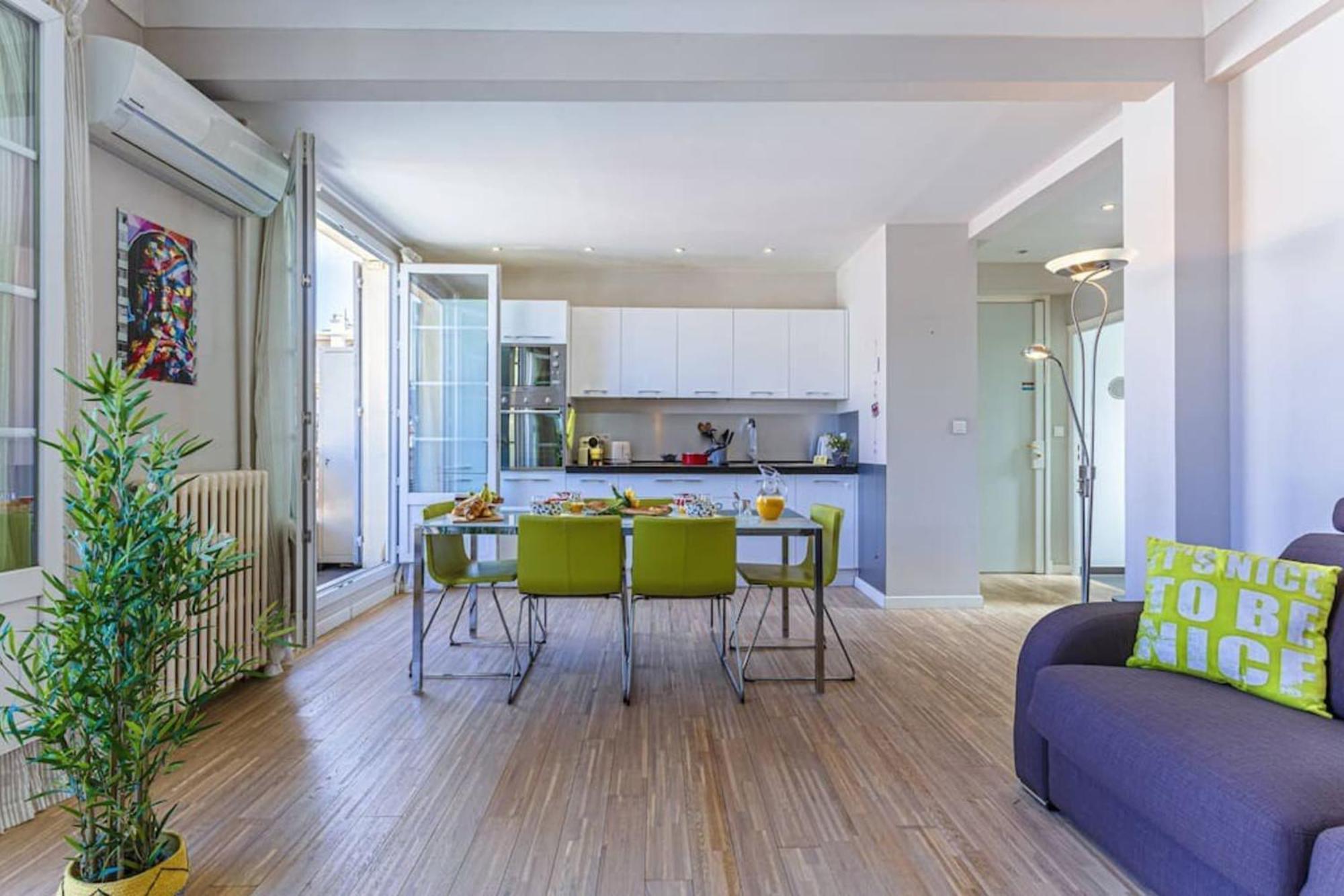 Berlioz 1 - City Center 2 Rooms - Last Floor Nizza Esterno foto